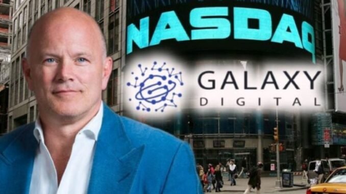 Galaxy Digital secures $175 million for first venture fund to Galaxy Digital secures $175 million for first venture fund to back early-stage crypto startups
