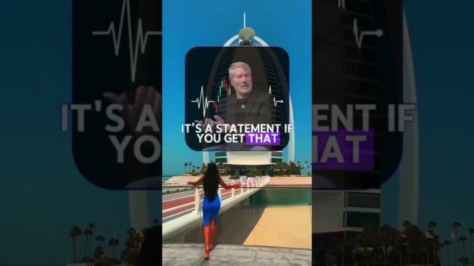 He shocks crypto crash — and it's 100% real #CryptoNews #BTC #Saylor