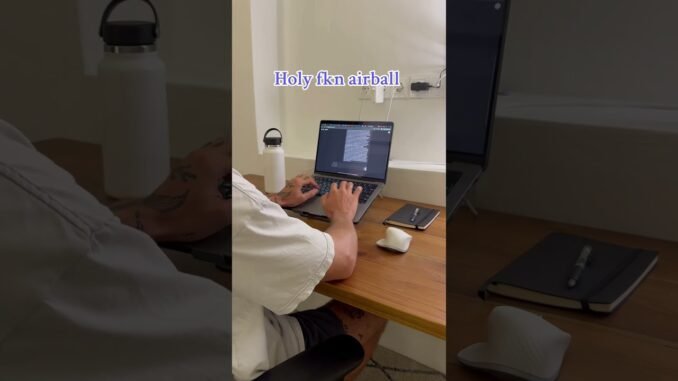 Holy airball. Get my ai design guide now through the link in the comments #ai #udesign #uidesign