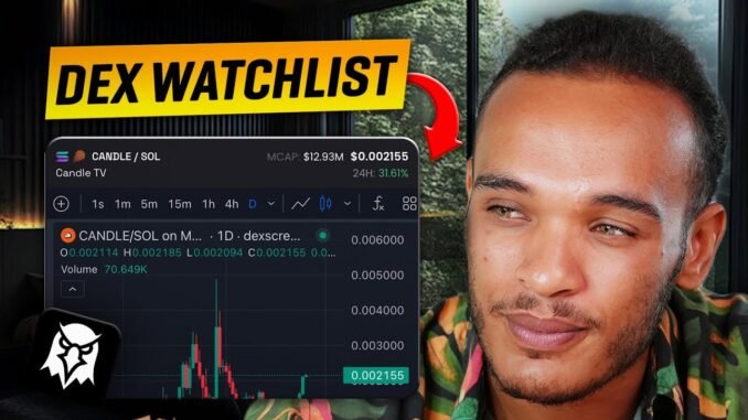 How I Use DEXScreener to Track Meme Coins Before They Pump