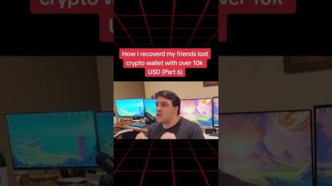 How I recovered myFriends crypto wallet With 10 BTC balance (part 6)