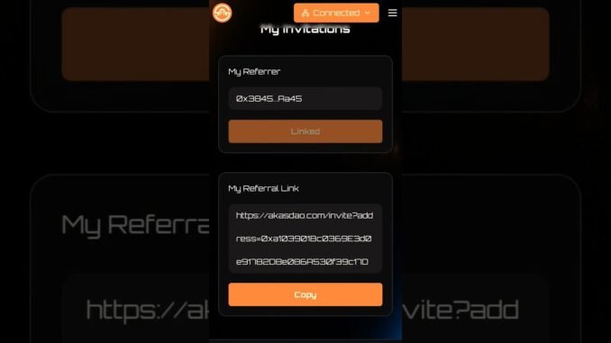 How Join Akas Dao web 3 Plan