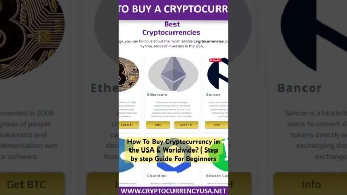 How To Buy Cryptocurrency in the USA & Woeldwide? ( Step by step Guide For Beginners #crypto
