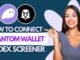 How To Connect Phantom Wallet To DEX Screener  (EASY)