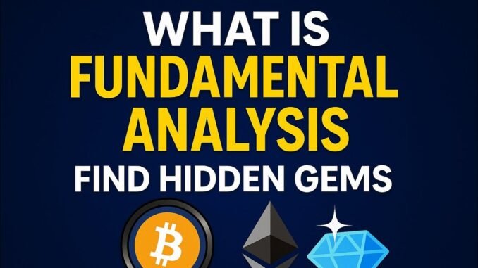 How to Analyze Crypto Projects: A Beginner’s Guide to Fundamental Analysis.