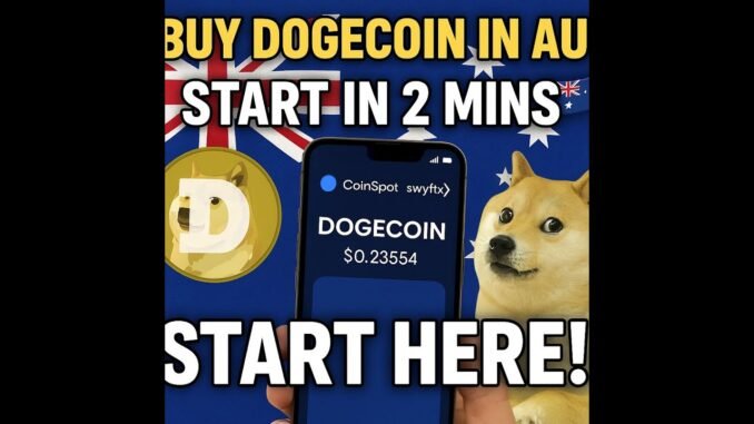 How to Buy Dogecoin in Australia 🐶💰 | Aussie Crypto Guide 2025