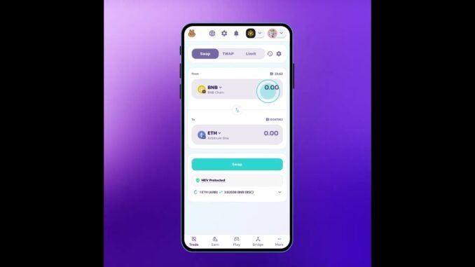 How to Execute a CrossChain Swap on PancakeSwap