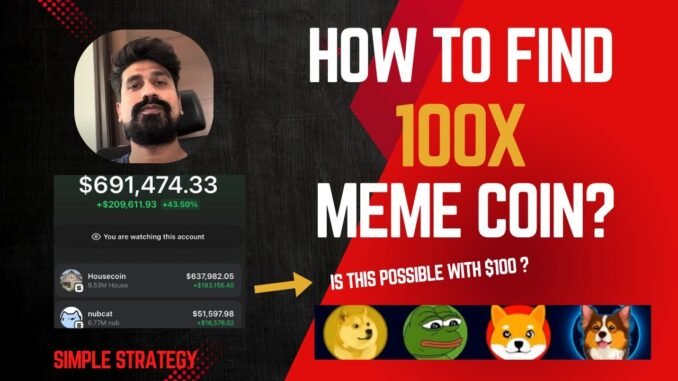 🔥 How to Find 100x Memecoins EARLY (Step-by-Step Dexscreener + Pump.fun Guide!) in HINDI