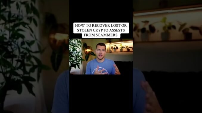 How to Recover Lost or Stolen Crypto from Scammers (2025 Guide)  #lostseedphrase #bitcoin