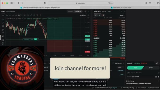 How to Trade Crypto Futures Bitget for Beginners!🔥 | Coin Commanders