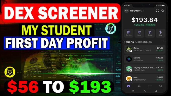 How to Trade on Dexscreener - Dex Screener Trading Strategy in Hindi - Dex Screener in Hindi