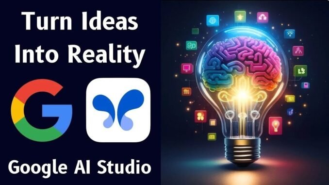 How to use Google studio ai (2025 - Episode 1: AI for Beginners Tutorial)