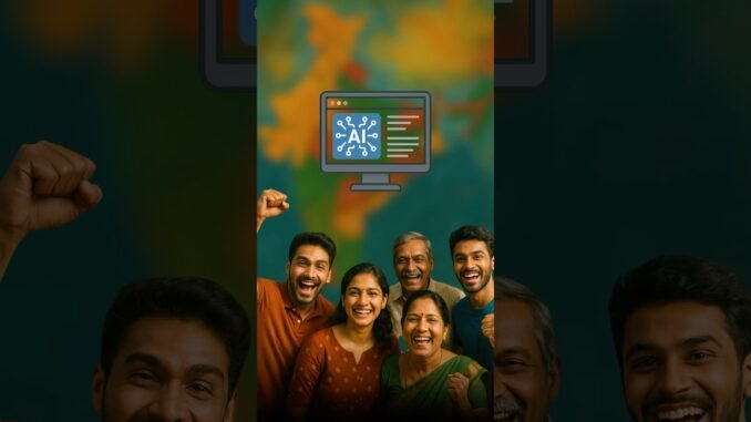 India’s Own AI Is Here! #yt #shorts #fyp #youtubefeed #ai #news #india