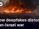Iran-Israel conflict sparks wave of AI-generated videos | DW News