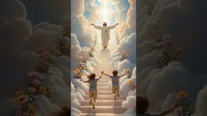 ❤️Jesus saves loves and guides☝️☝️ #jesus #ai #shorts #viral