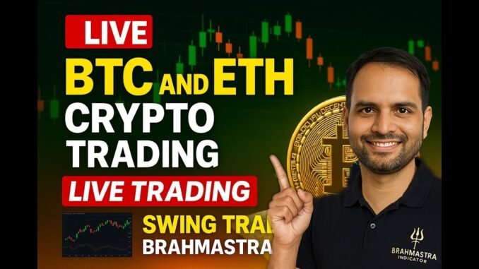🔴 LIVE 20 June 25 | Crypto Scalping with Brahmastra Strategy for Beginners Delta Exchange