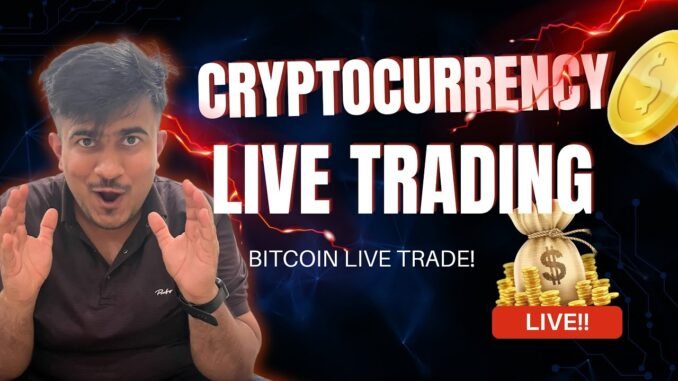 LIVE TRADING IN CRYTO FOR BEGINNERS WITH LOW CAPITAL  | BITCOIN LIVE TRADE!!