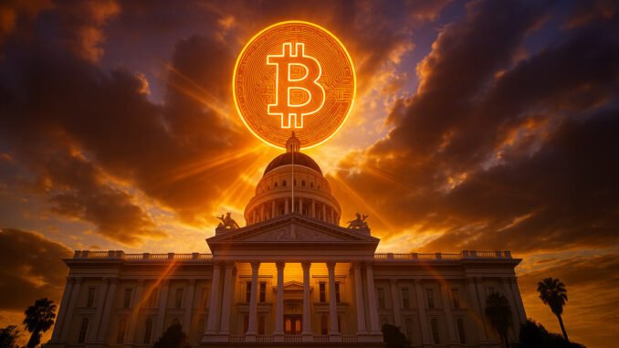 Largest US economy, California, moves to accept Bitcoin for state fees by passing new bill to Senate