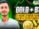 Live Crypto Trading | Bitcoin &  Gold | 25 JUNE  | #goldtrading #cryptotrading #bitcoin