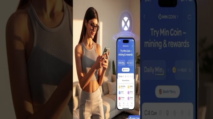 🚀 MIN COIN IS NOW ON MOBILE APP DOWNLOAD NOW EARNING REWARDS #Solana #PumpFun #CryptoLaunch #Web3