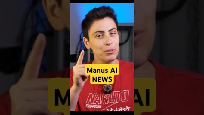 Manus AI novità: pro e contro #aivideo  #aiagents