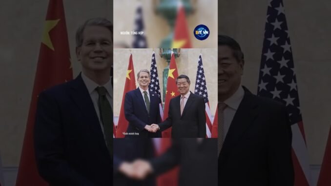 Mỹ - Trung "chốt deal" lịch sử, "bắt tay thép" phá băng cuộc chiến đất hiếm!