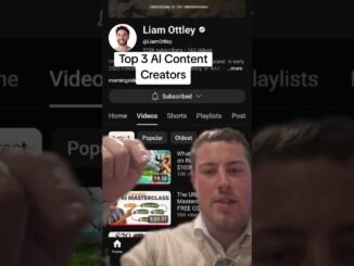 My top 3 AI creators to help me learn and keep up to date with the latest news.