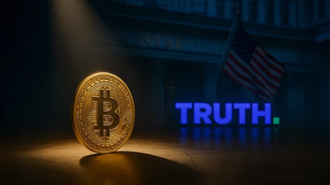 NYSE Arca submits filing to list Truth Social’s spot Bitcoin ETF
