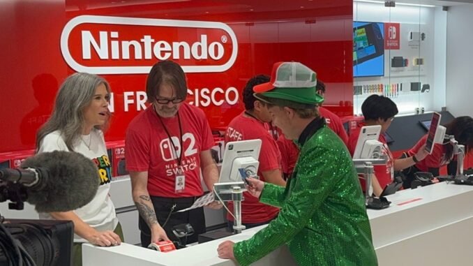 Nintendo brings back late-night console launches with debut of Switch 2