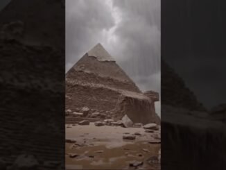 Oh no, the Pyramids! #keşfet#keşfetbeniöneçıkat#ai#aicontent #news #rain #pyramid #pyramids #egypt