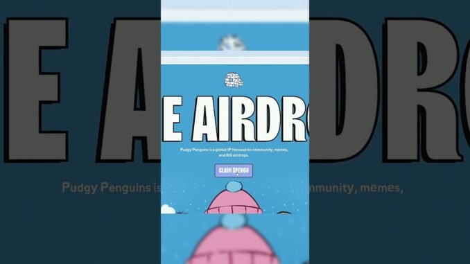 Pengu Coin Airdrop for Solana Users: Step-by-Step Guide #crypto #solana #web3