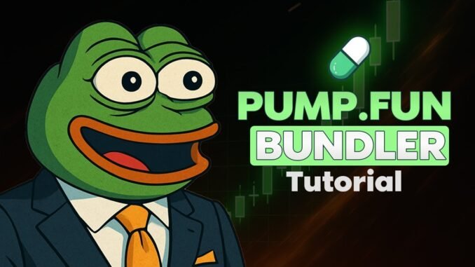 PumpFun Delay Bundler Tutorial | Launch & Bundle Buy with Up to 20 Wallets