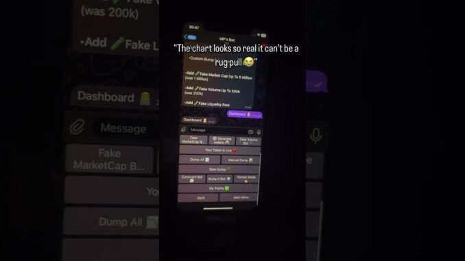 Rug Pull memecoin😈LINK IN BIO #crypto #memecoin #pumpfun #MemeCoin#solana #investing