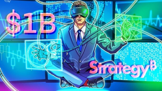 Saylor’s Strategy Upsized Stock Offering to $1B for Bitcoin Purchases