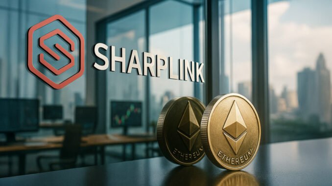 SharpLink leads with $463M Ethereum treasury move