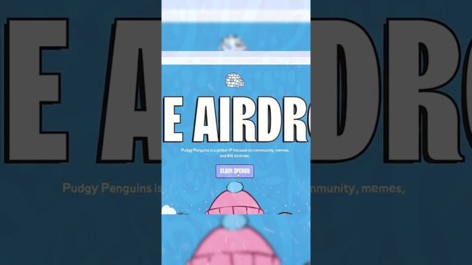 Step-by-Step Guide to Claiming Your Free Pengu Tokens #pengucoin #crypto #pudgypenguins