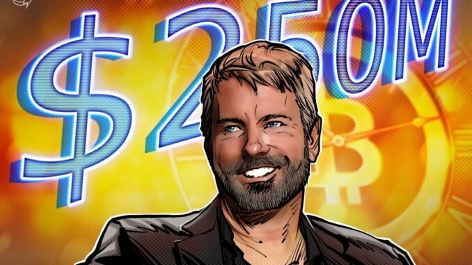 Strategy offers $250M preferred stock to stack more Bitcoin Strategy offers $250M preferred stock to stack more Bitcoin