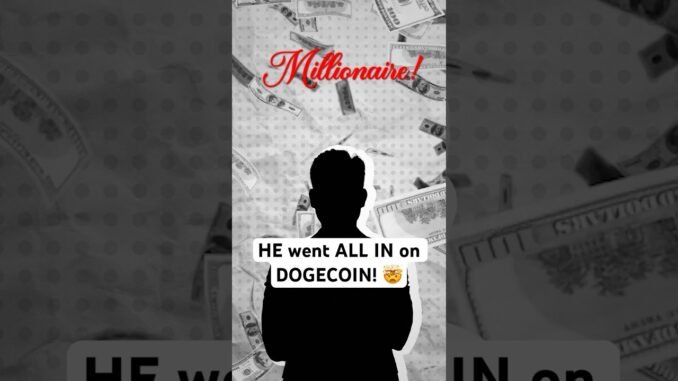 THIS guy made over 4 MILLION DOLLARS with DOGE! 😳📈 #crypto #doge #dogecoin #cryptonews