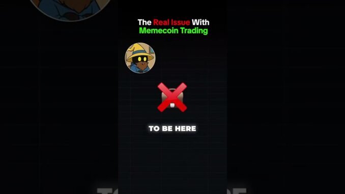 The real reason why memecoins top out #memecoin #pumpfun #solana #memecoins