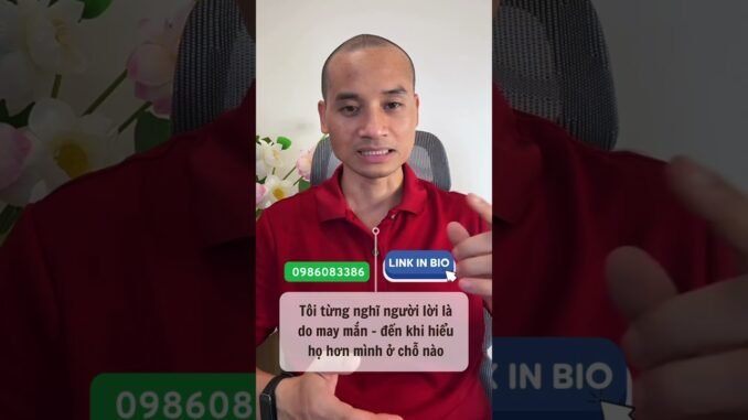 Tôi từng nghĩ người #lời là do may mắn – đến khi hiểu họ hơn mình ở chỗ nào #Crypto #Web3 #huanwefi