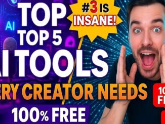 Top 5 Free AI Tools Every YouTuber Needs in 2025 (For Beginners & Pros – #1 Is Genius!)