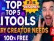 Top 5 Free AI Tools Every YouTuber Needs in 2025 (For Beginners & Pros – #1 Is Genius!)