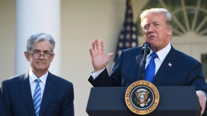 Trump says Fed can raise rates if inflation returns, but warns Powell will be "too late for that too"