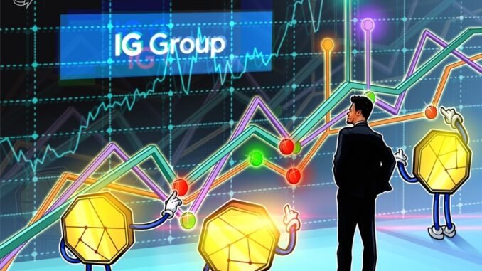 UK-listed IG rolls out crypto trading to retail investors UK-listed IG rolls out crypto trading to retail investors