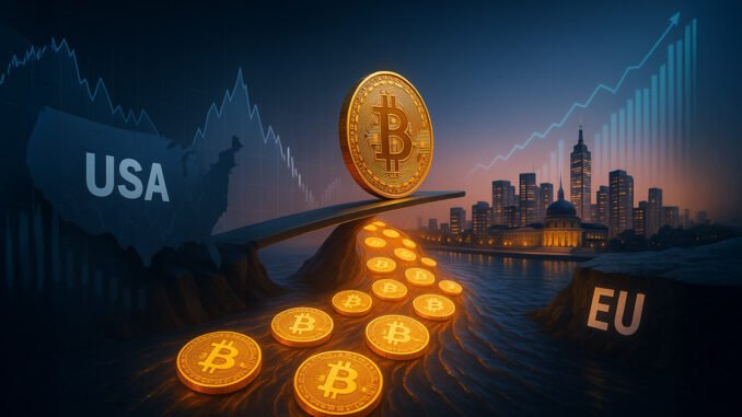 US Bitcoin ETFs navigate $1.2 billion outflows amid European retail US Bitcoin ETFs navigate $1.2 billion outflows amid European retail approval