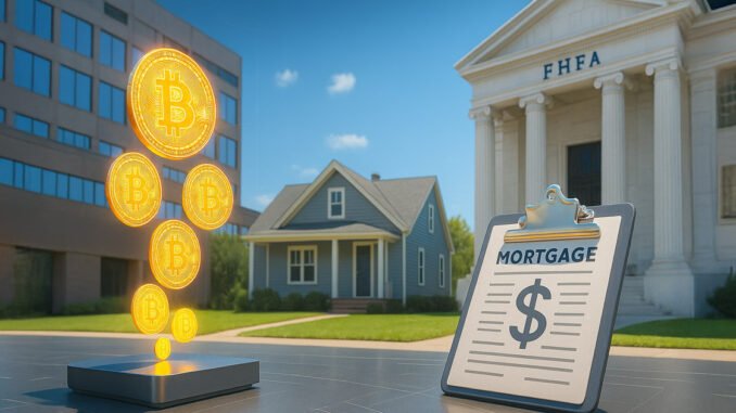 US adopts crypto in mortgage risks as Fannie Mae and Freddie Mac update asset models