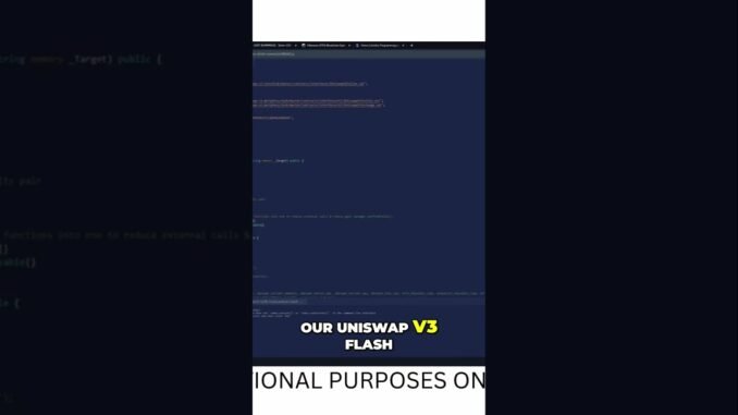 Uniswap V3 Flash Loan Contract: Quick Code Inspection!