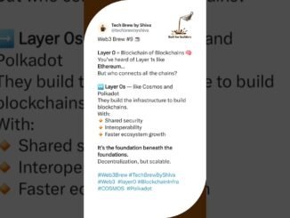 What Is Layer 0 in Blockchain? | Web3 Brew #9 ☕ #shorts