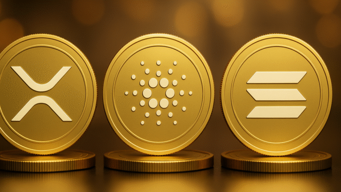 XRP Cardano Solana ETF Grayscale news