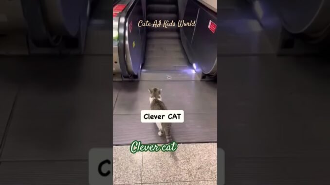 #cat #viralvideo #funnyanimal #trending #AI#cute#news